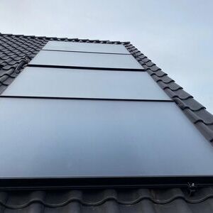 Kollektoren auf dem Dach